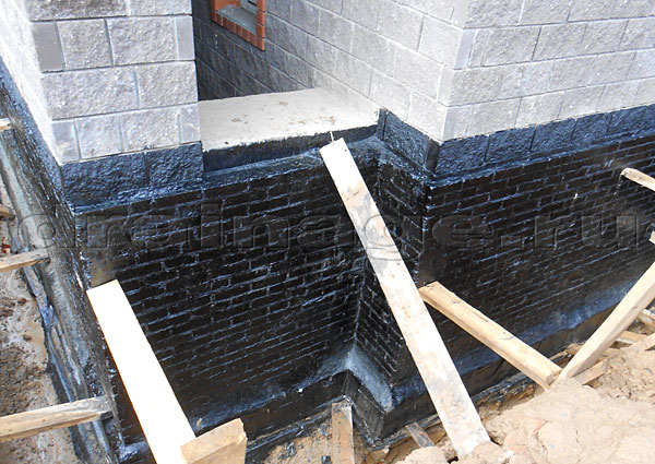 Гидроизоляция фундамент цементный раствор бетон калининграде купить